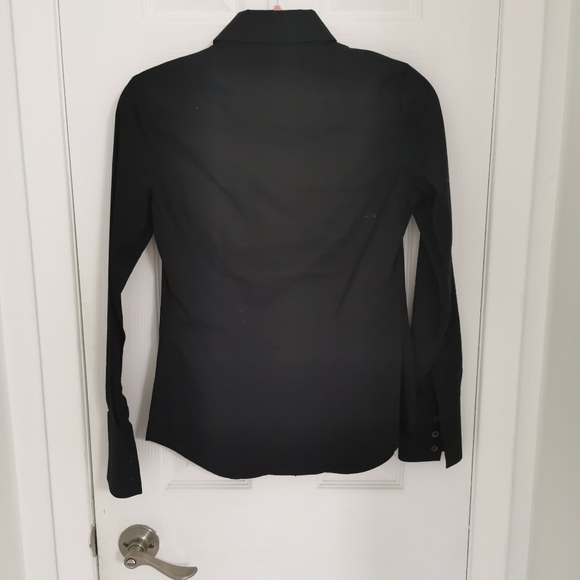 Club Monaco Black Button Up Shirt - Picture 2 of 3